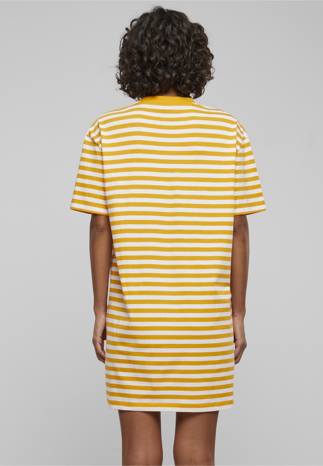 URBAN CLASSICS Shirtkleid »Urban Classics Damen Ladies Oversized Striped Tee Dress« 1 tlg.