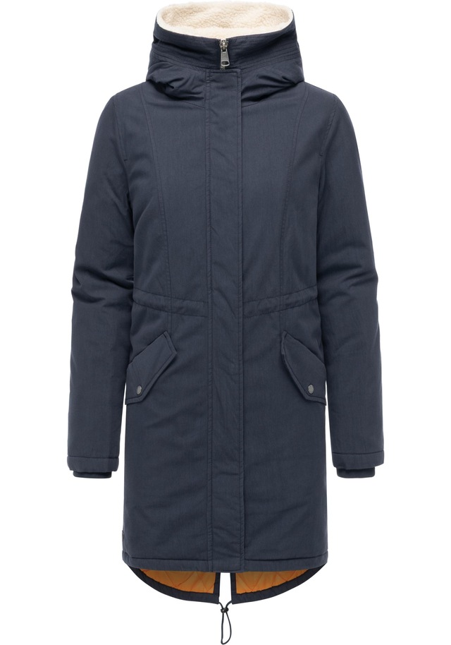 Ragwear Kurzmantel »Coogle YOUMODO« Kurzer Damen Wintermantel mit Rucksack-Trägern