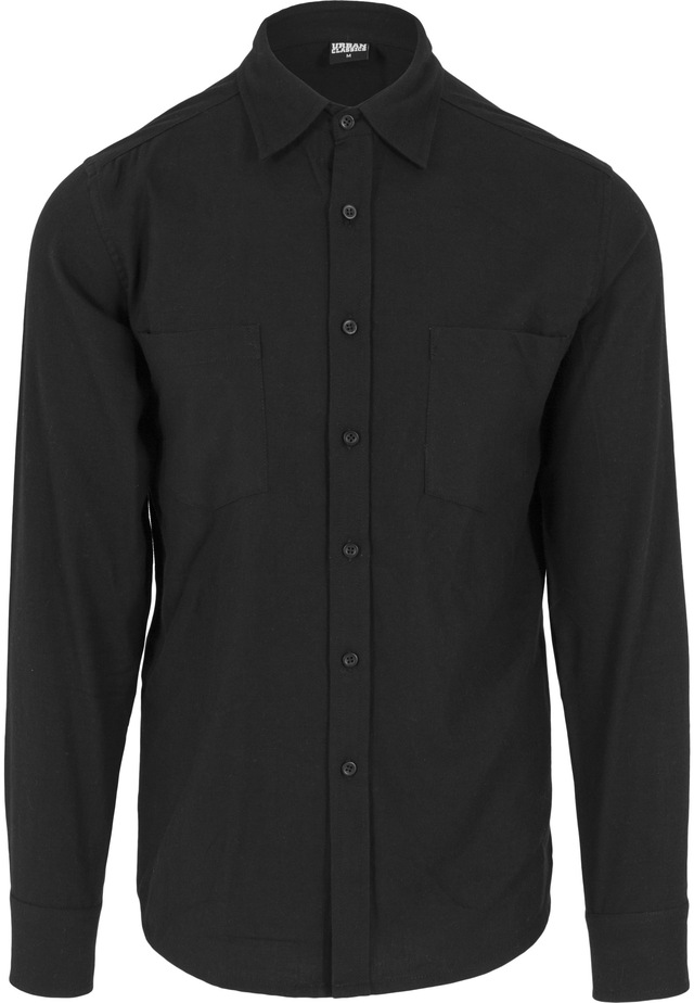 URBAN CLASSICS Kurzarmshirt »Urban Classics Herren Checked Flanell Shirt« 1 Stk.
