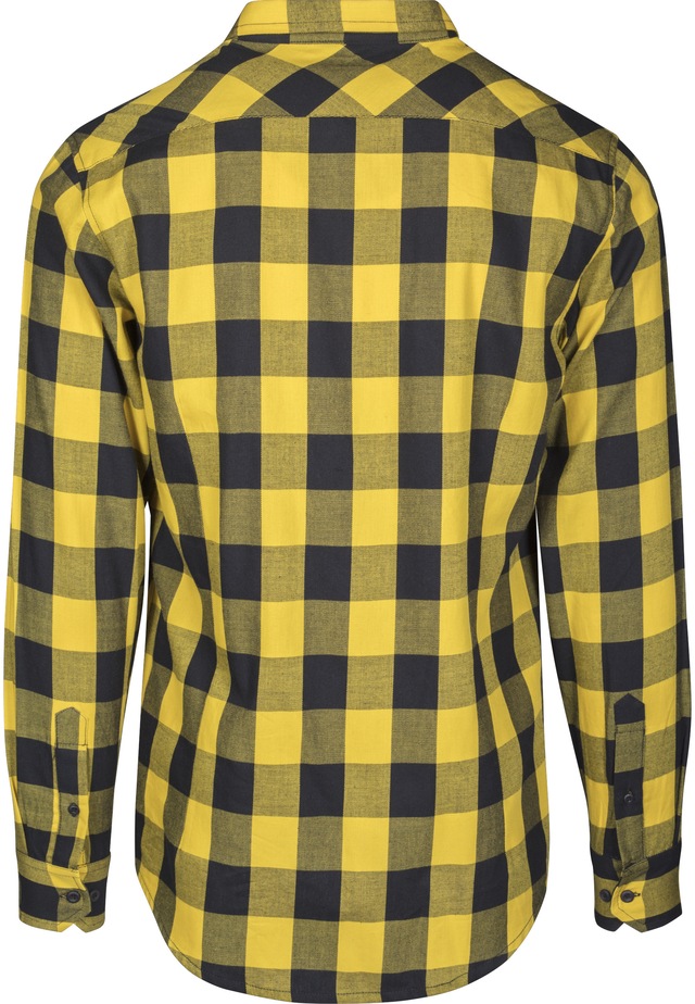 URBAN CLASSICS Kurzarmshirt »Urban Classics Herren Checked Flanell Shirt« 1 Stk.