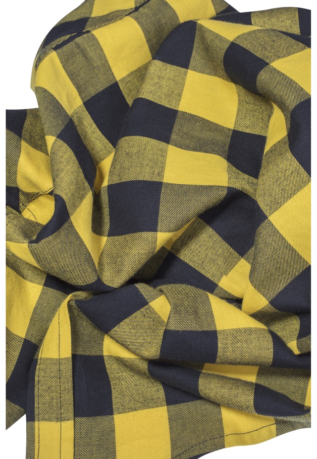 URBAN CLASSICS Kurzarmshirt »Urban Classics Herren Checked Flanell Shirt« 1 Stk.