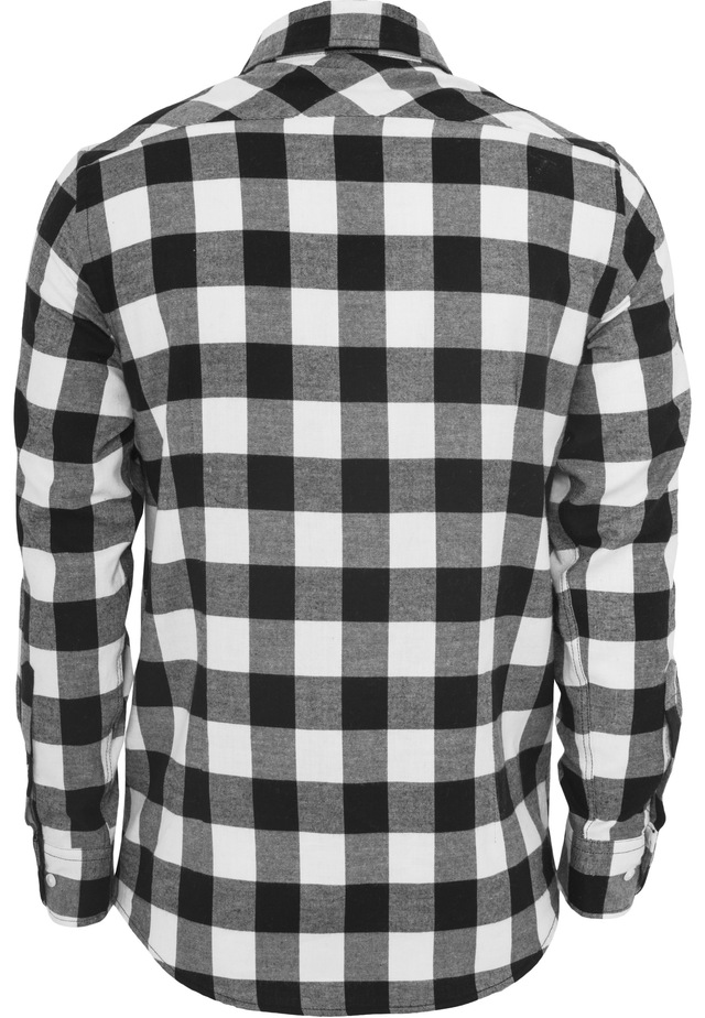 URBAN CLASSICS Kurzarmshirt »Urban Classics Herren Checked Flanell Shirt« 1 Stk.