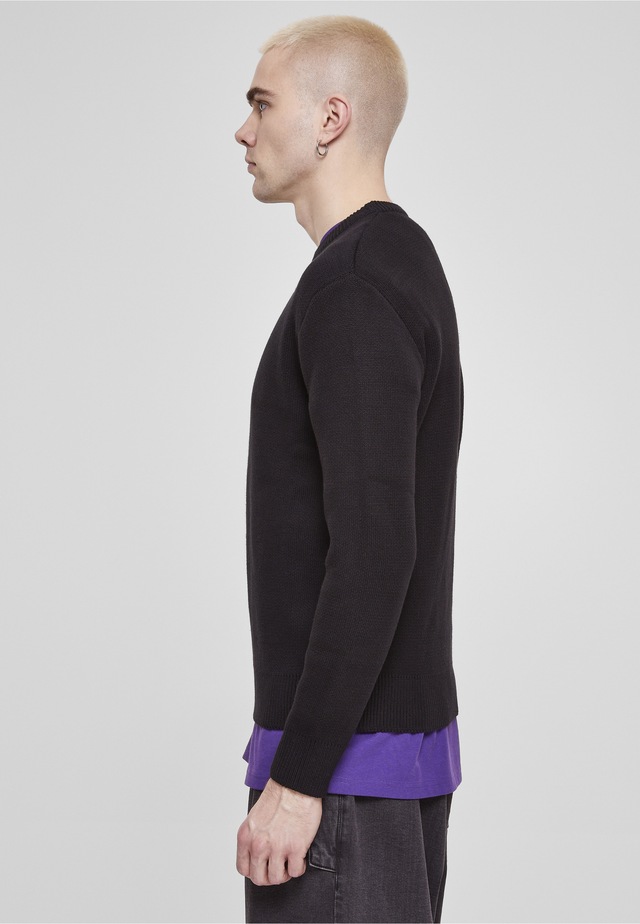 URBAN CLASSICS Rundhalspullover »Urban Classics Herren Heavy Oversized Sweater« 1