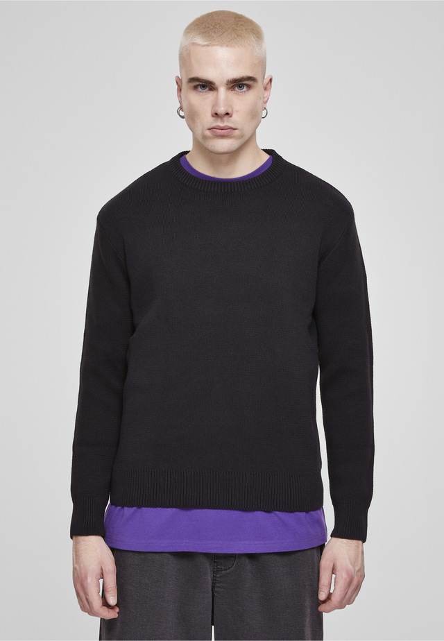 URBAN CLASSICS Rundhalspullover »Urban Classics Herren Heavy Oversized Sweater« 1