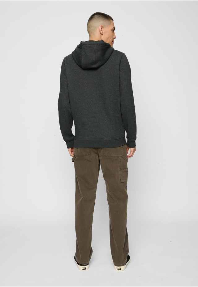 MisterTee Rundhalspullover »MisterTee Herren Los Angeles Wording Hoody« 1 Stk.