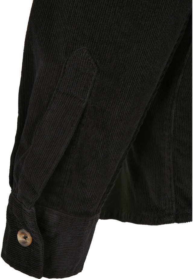 URBAN CLASSICS Langarmhemd »Urban Classics Damen Ladies Corduroy Oversized Shirt« 1 Stk.