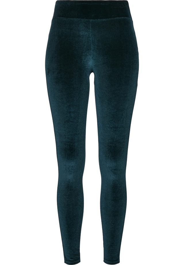 URBAN CLASSICS Leggings »Urban Classics Damen Ladies High Waist Velvet Leggings«