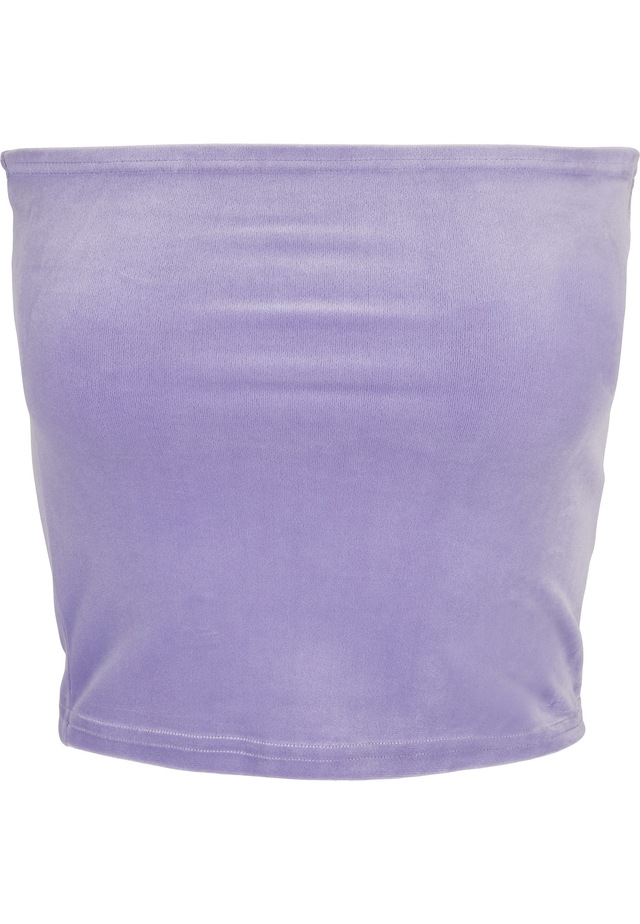 URBAN CLASSICS Sport-BH »Urban Classics Damen Ladies Short Velvet Tube Top«