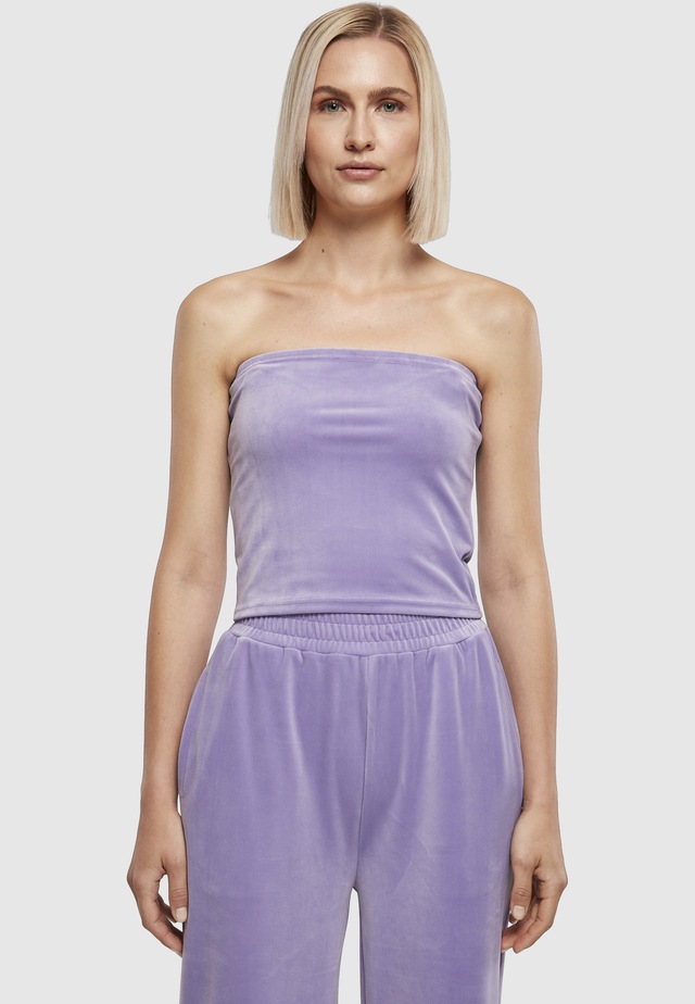 URBAN CLASSICS Sport-BH »Urban Classics Damen Ladies Short Velvet Tube Top«