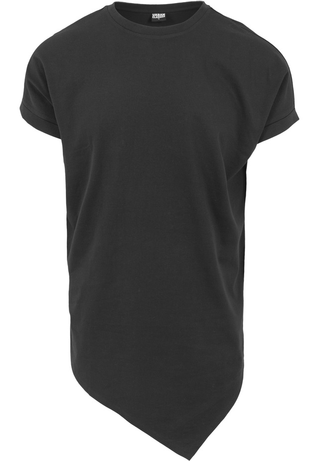 URBAN CLASSICS Longshirt »Urban Classics Herren Asymetric Long Tee« 1 Stk.