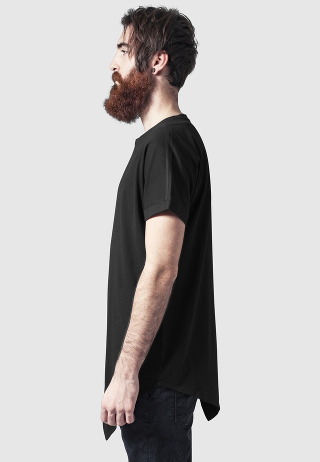 URBAN CLASSICS Longshirt »Urban Classics Herren Asymetric Long Tee« 1 Stk.