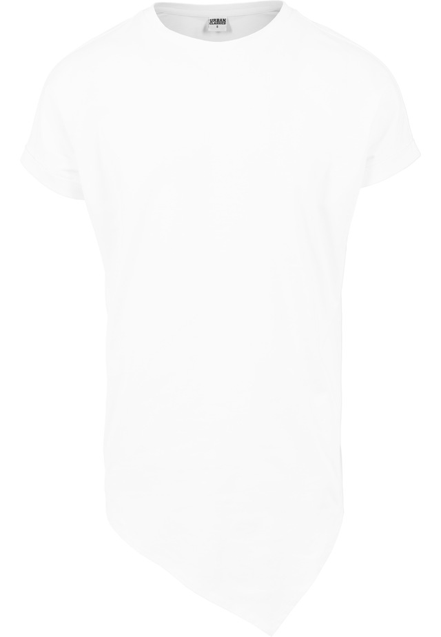 URBAN CLASSICS Longshirt »Urban Classics Herren Asymetric Long Tee« 1 Stk.