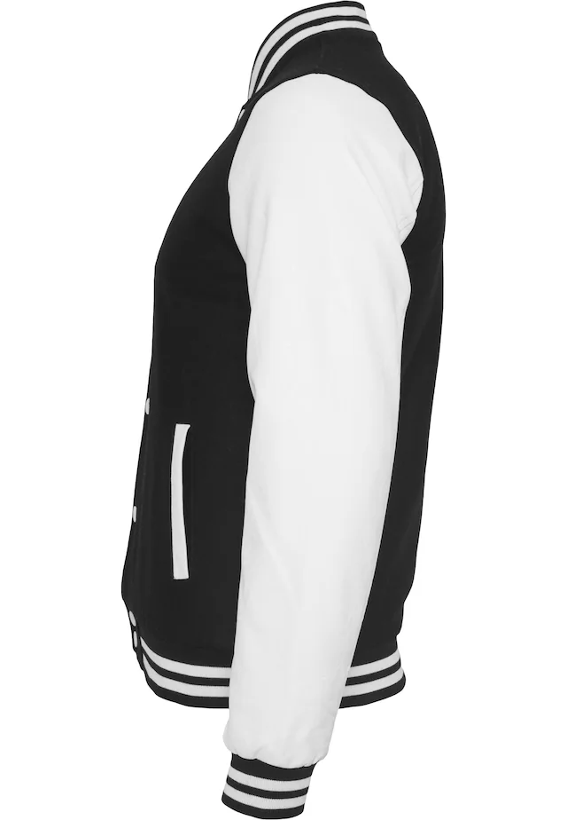 URBAN CLASSICS Allwetterjacke »Urban Classics Herren Oldschool College Jacket« 1 Stk. tlg. ohne Kapuze