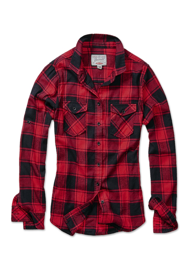 Brandit Langarmhemd »Brandit Damen Amy Flanell Shirt GIRLS« 1 Stk.