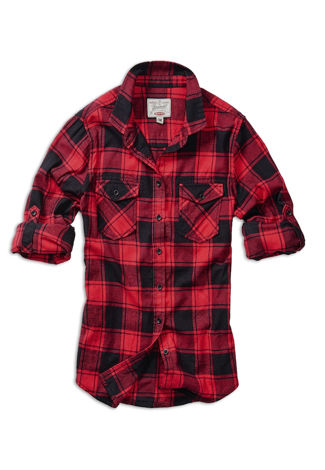 Brandit Langarmhemd »Brandit Damen Amy Flanell Shirt GIRLS« 1 Stk.