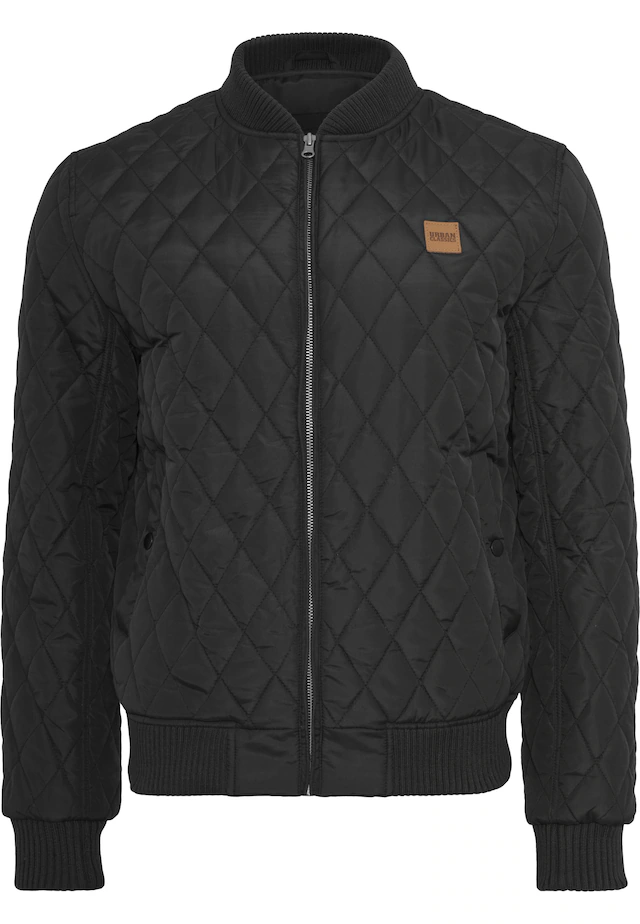 URBAN CLASSICS Langmantel »Urban Classics Herren Diamond Quilt Jacket«