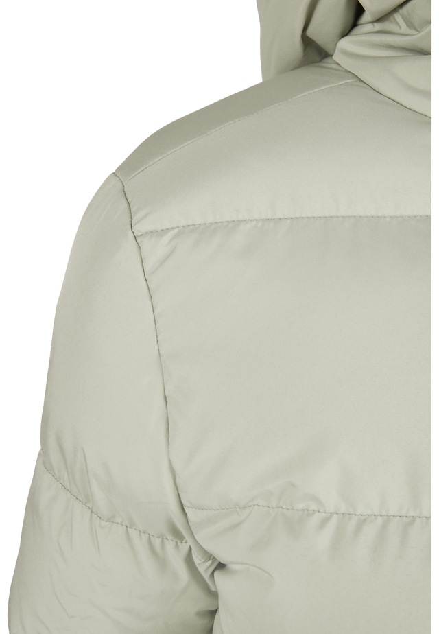 URBAN CLASSICS Winterjacke »Urban Classics Damen Ladies Hooded Puffer Jacket« 1 Stk. tlg. mit Kapuze