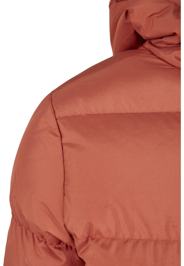 URBAN CLASSICS Winterjacke »Urban Classics Damen Ladies Hooded Puffer Jacket« 1 Stk. tlg. mit Kapuze