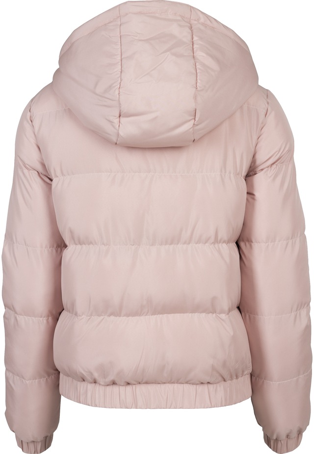URBAN CLASSICS Winterjacke »Urban Classics Damen Ladies Hooded Puffer Jacket« 1 Stk. tlg. mit Kapuze