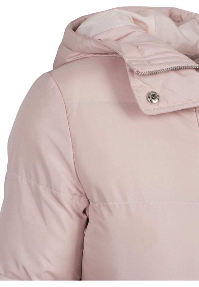 URBAN CLASSICS Winterjacke »Urban Classics Damen Ladies Hooded Puffer Jacket« 1 Stk. tlg. mit Kapuze