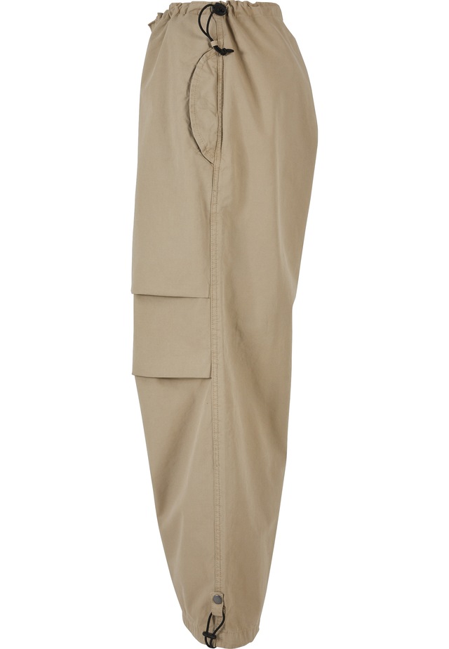 URBAN CLASSICS Stoffhose »Urban Classics Damen Ladies Cotton Parachute Pants«