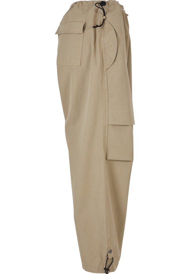 URBAN CLASSICS Stoffhose »Urban Classics Damen Ladies Cotton Parachute Pants«