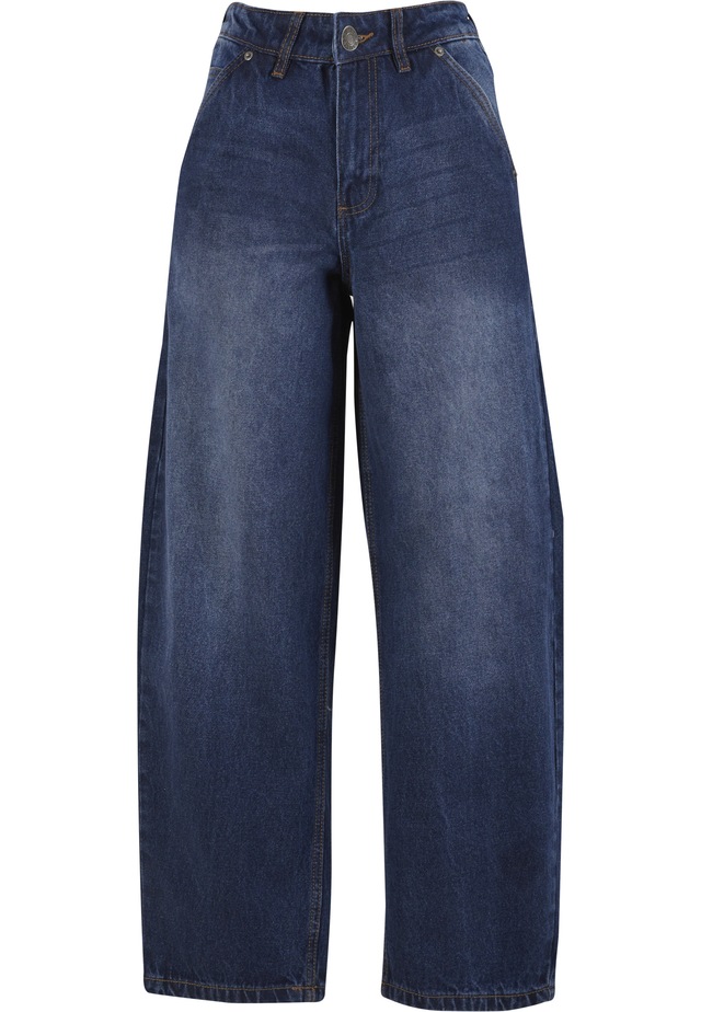 URBAN CLASSICS Bequeme Jeans »Urban Classics Ladies Tapered Baggy Jeans«