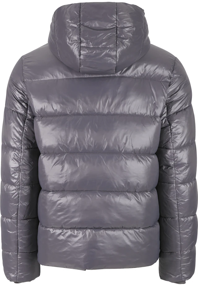 URBAN CLASSICS Winterjacke »Urban Classics Recycled Zip neck Puffer Jacket« 1 Stk. tlg. ohne Kapuze