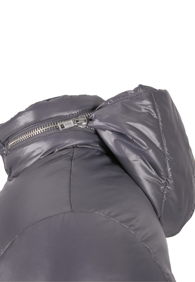 URBAN CLASSICS Winterjacke »Urban Classics Recycled Zip neck Puffer Jacket« 1 Stk. tlg. ohne Kapuze