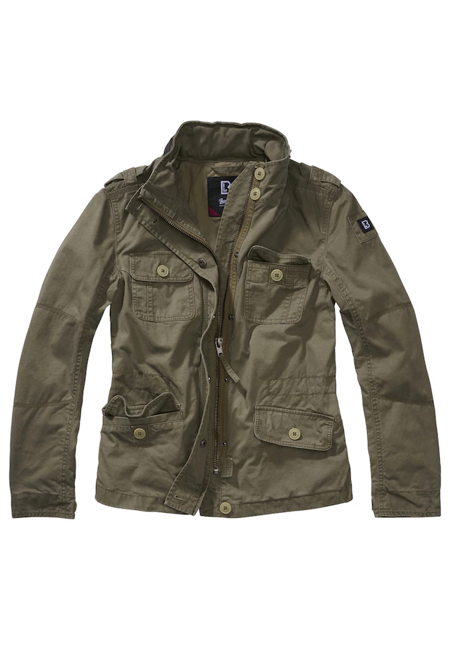 Brandit Allwetterjacke »Brandit Damen Ladies Britannia Jacket« 1 Stk. tlg. ohne Kapuze
