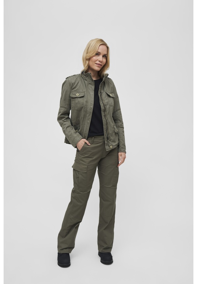 Brandit Allwetterjacke »Brandit Damen Ladies Britannia Jacket« 1 Stk. tlg. ohne Kapuze