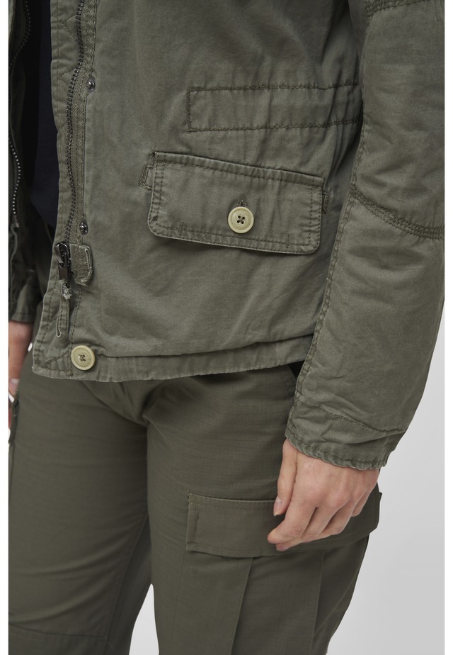 Brandit Allwetterjacke »Brandit Damen Ladies Britannia Jacket« 1 Stk. tlg. ohne Kapuze