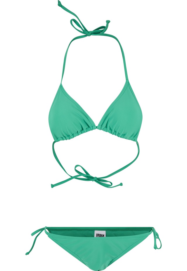 URBAN CLASSICS Bügel-Bikini »Urban Classics Damen Ladies Recycled Triangle Bikini«