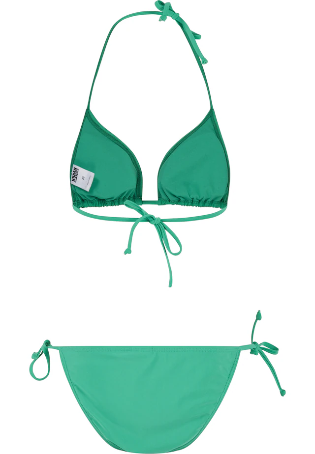 URBAN CLASSICS Bügel-Bikini »Urban Classics Damen Ladies Recycled Triangle Bikini«