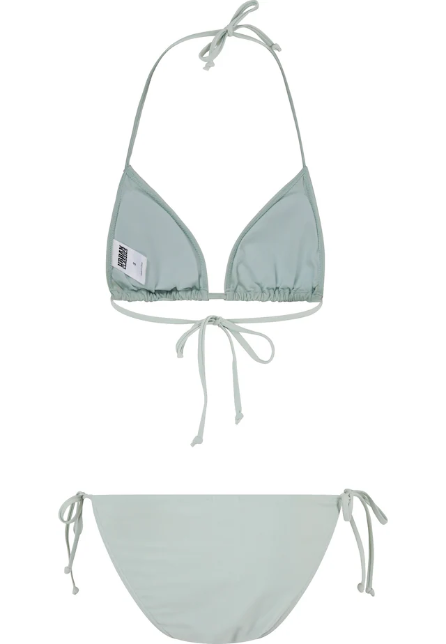 URBAN CLASSICS Bügel-Bikini »Urban Classics Damen Ladies Recycled Triangle Bikini«