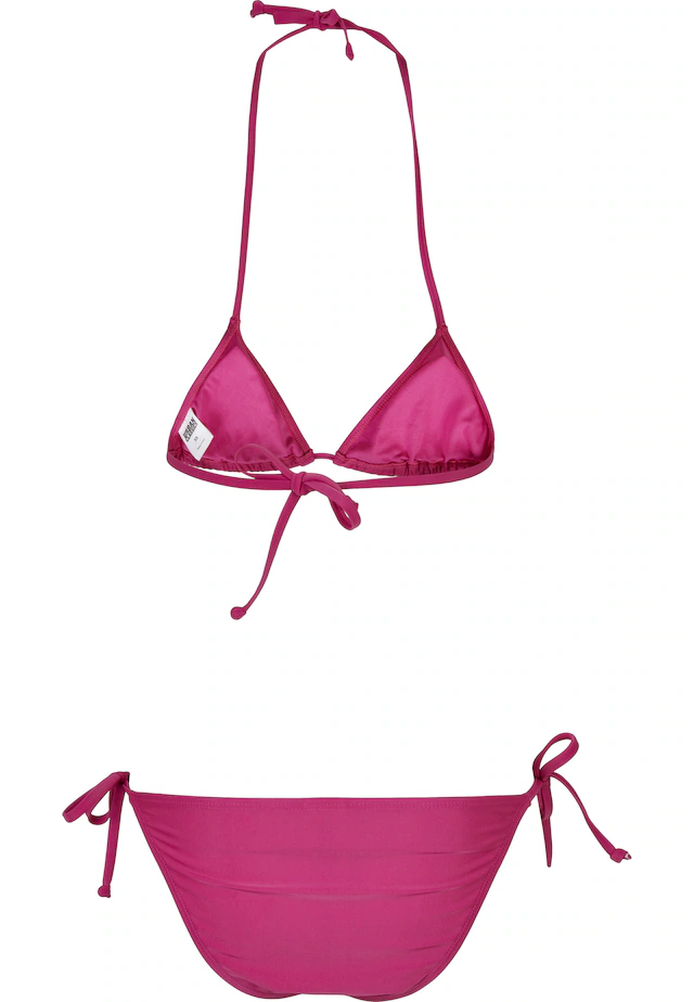 URBAN CLASSICS Bügel-Bikini »Urban Classics Damen Ladies Recycled Triangle Bikini«