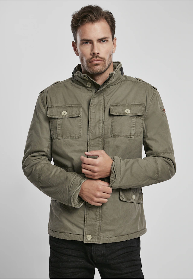 Brandit Allwetterjacke »Brandit Herren Britannia Winter Jacket« 1 Stk. tlg. ohne Kapuze