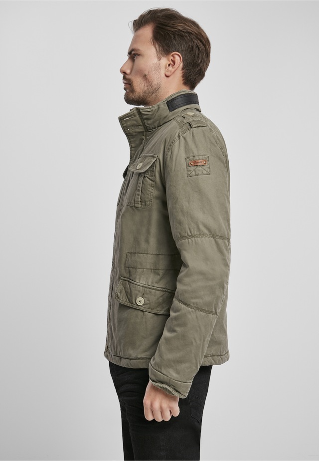 Brandit Allwetterjacke »Brandit Herren Britannia Winter Jacket« 1 Stk. tlg. ohne Kapuze