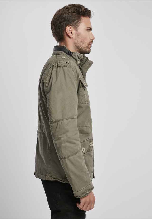 Brandit Allwetterjacke »Brandit Herren Britannia Winter Jacket« 1 Stk. tlg. ohne Kapuze