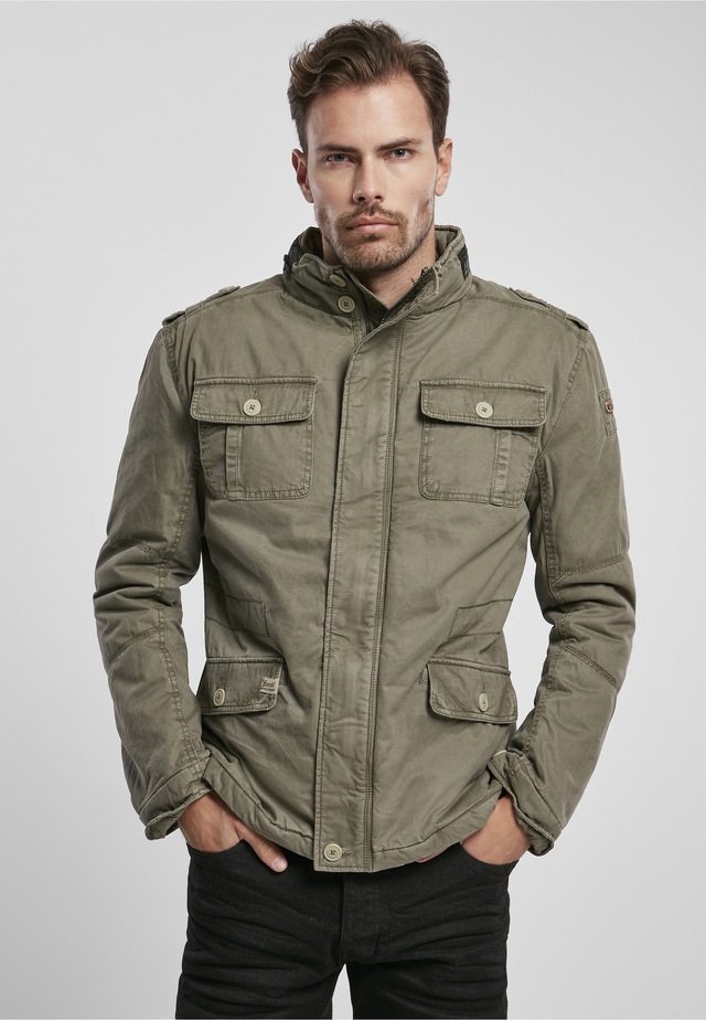 Brandit Allwetterjacke »Brandit Herren Britannia Winter Jacket« 1 Stk. tlg. ohne Kapuze