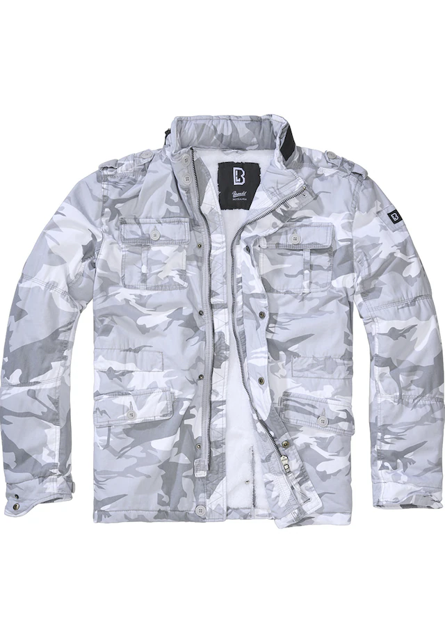 Brandit Allwetterjacke »Brandit Herren Britannia Winter Jacket« 1 Stk. tlg. ohne Kapuze