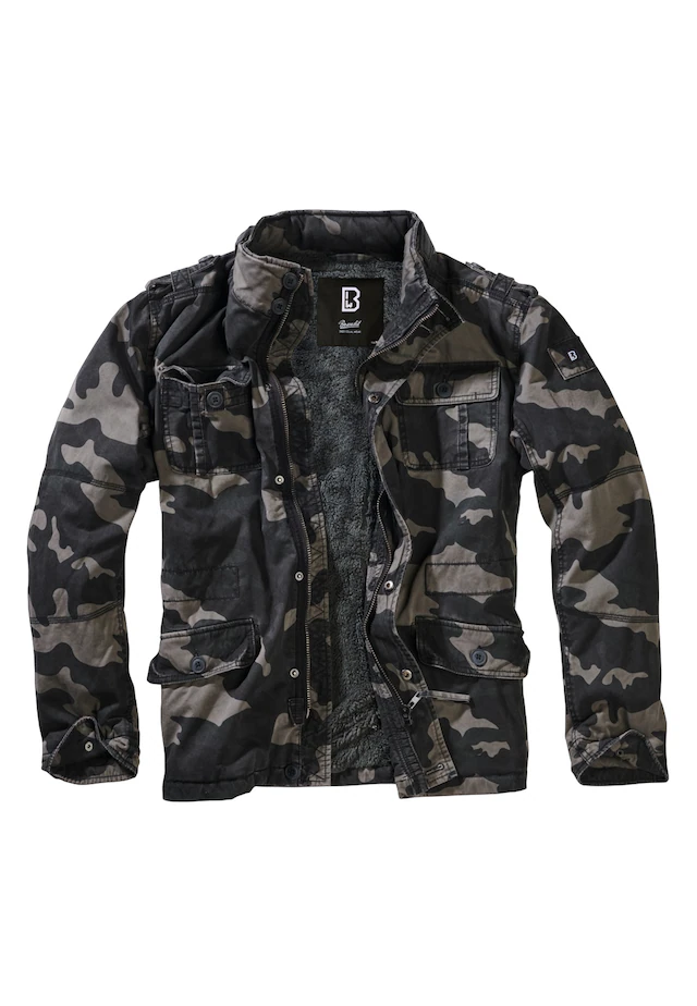 Brandit Allwetterjacke »Brandit Herren Britannia Winter Jacket« 1 Stk. tlg. ohne Kapuze