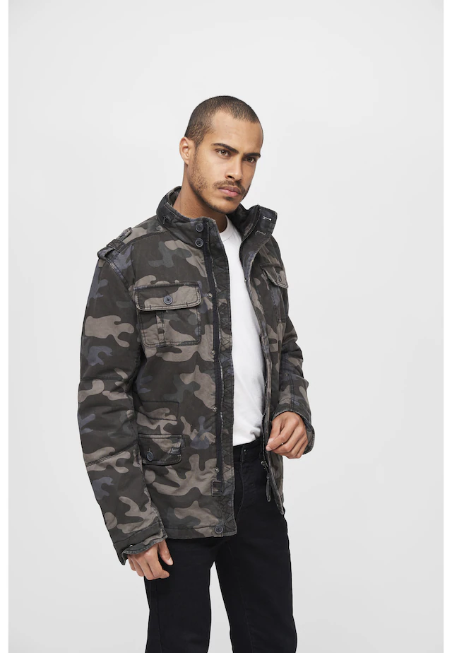 Brandit Allwetterjacke »Brandit Herren Britannia Winter Jacket« 1 Stk. tlg. ohne Kapuze