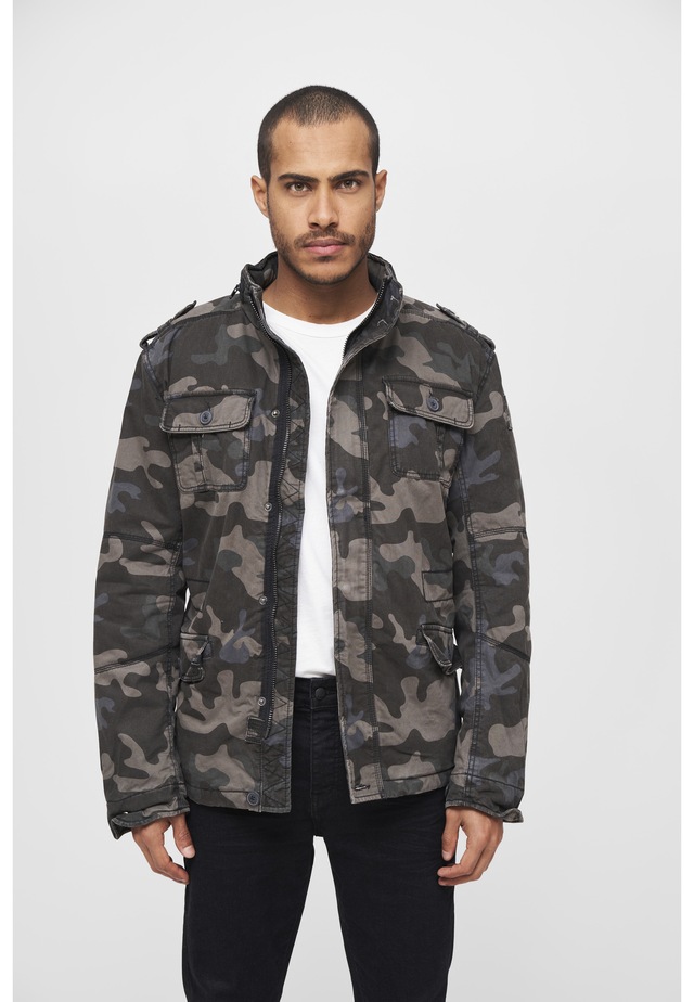 Brandit Allwetterjacke »Brandit Herren Britannia Winter Jacket« 1 Stk. tlg. ohne Kapuze