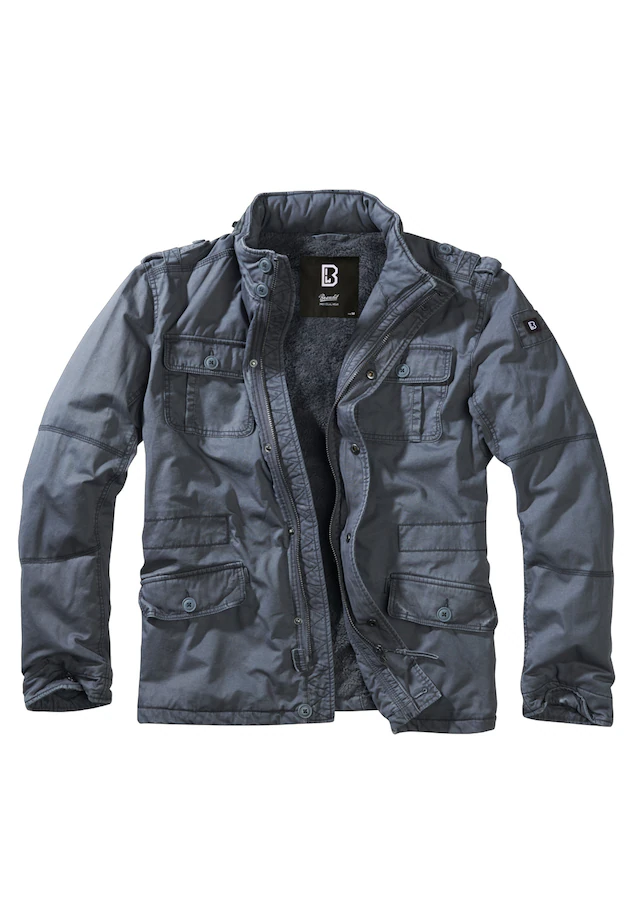 Brandit Allwetterjacke »Brandit Herren Britannia Winter Jacket« 1 Stk. tlg. ohne Kapuze