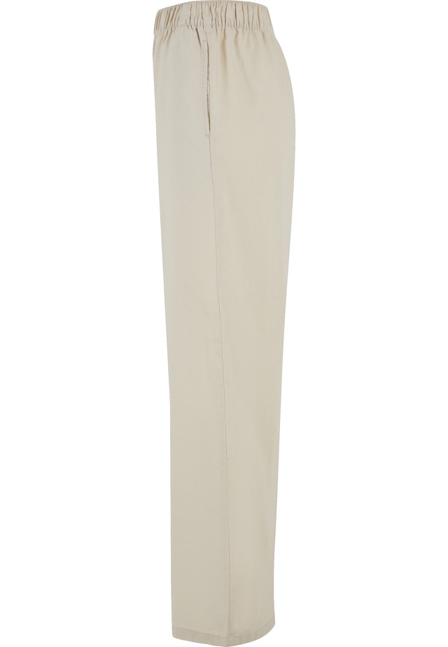 URBAN CLASSICS Stoffhose »Urban Classics Damen Ladies Linen Mixed Wide Pants«