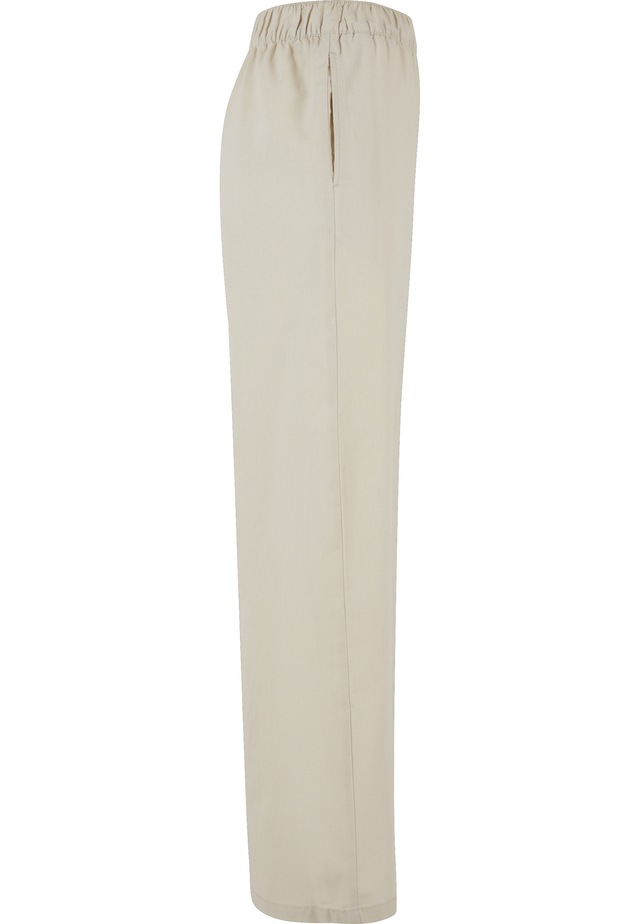 URBAN CLASSICS Stoffhose »Urban Classics Damen Ladies Linen Mixed Wide Pants«