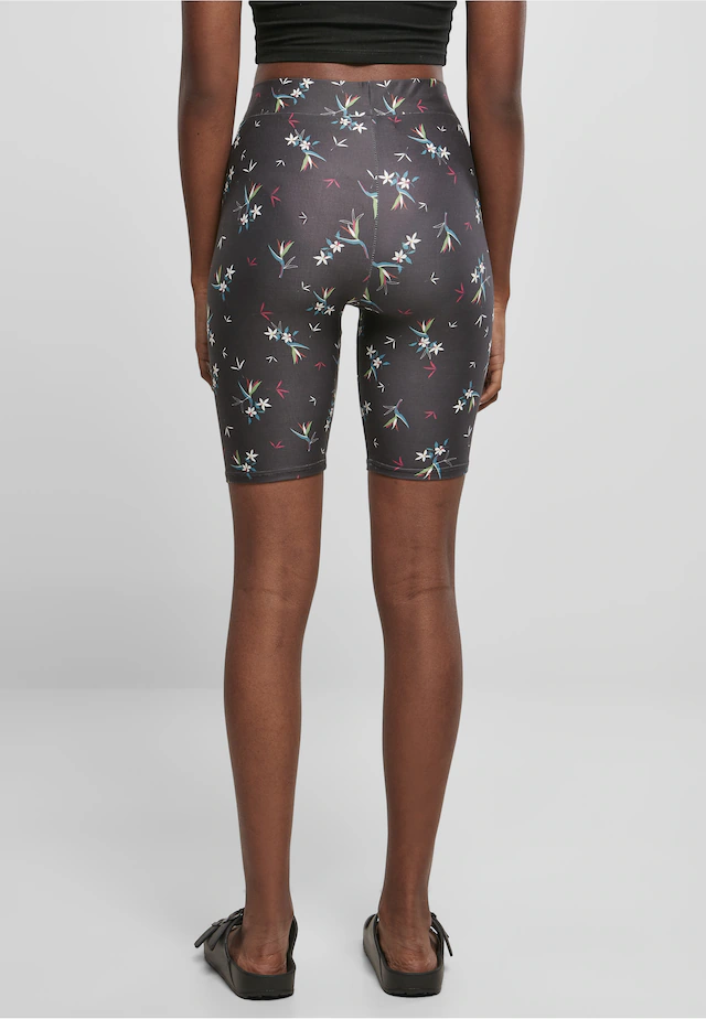 URBAN CLASSICS Fahrradhose »Urban Classics Damen Ladies Soft AOP Cycle Shorts«