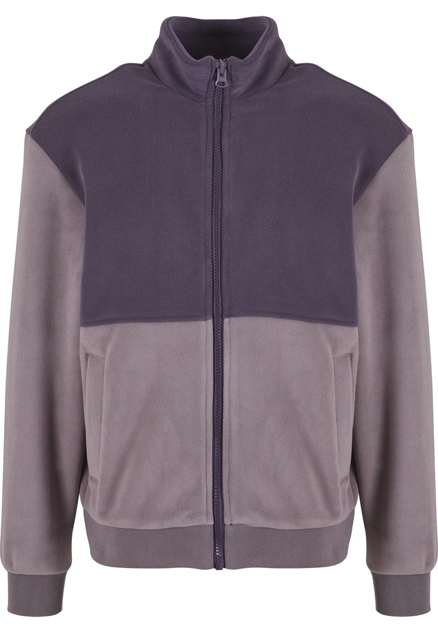 URBAN CLASSICS Langmantel »Urban Classics Colour Block Polar Fleece Jacket«