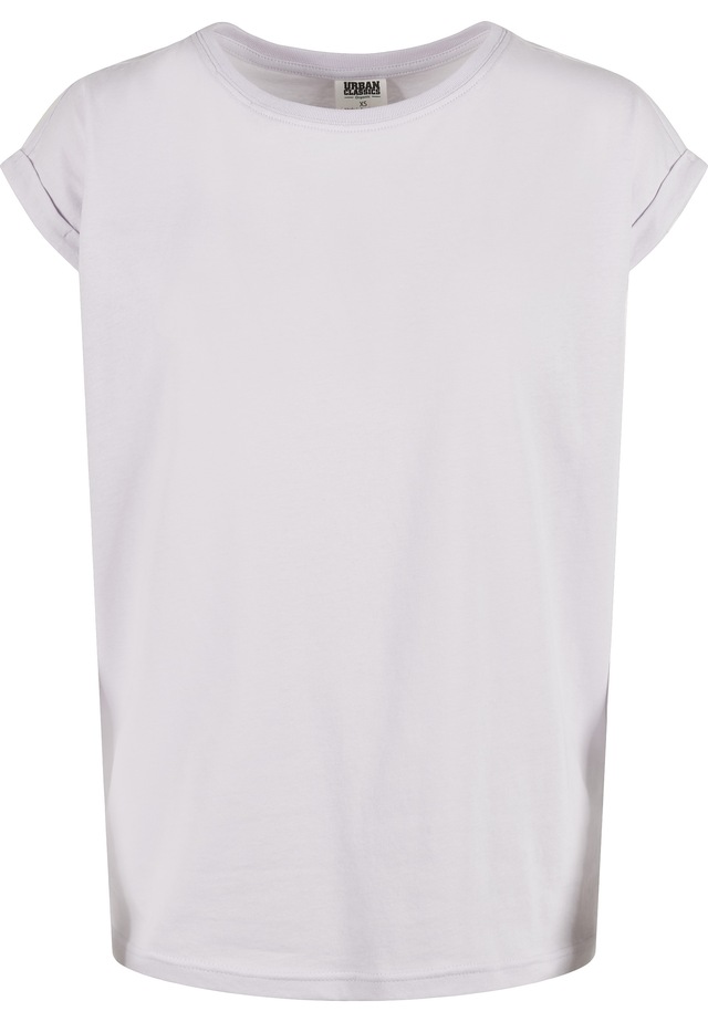 URBAN CLASSICS Kurzarmshirt »Urban Classics Damen Ladies Organic Extended Shoulder Tee« 1